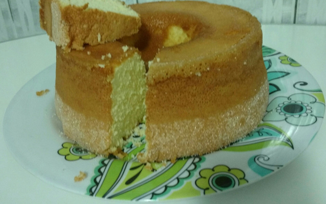 Bolo de laranja sem fermento