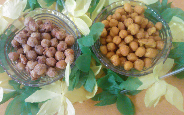 Grão de bico aperitivo