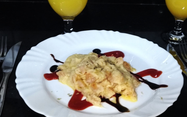 Camarão com catupiri