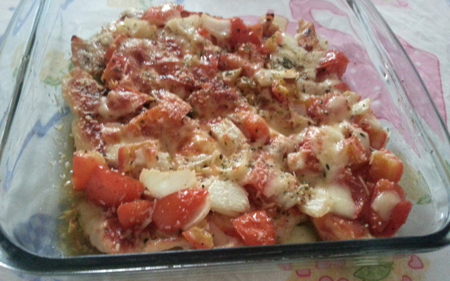 Filé de frango à pizzaiolo