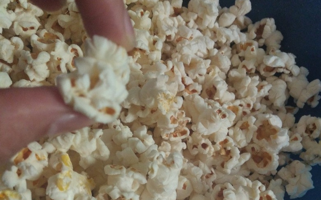 Pipoca fit sem óleo