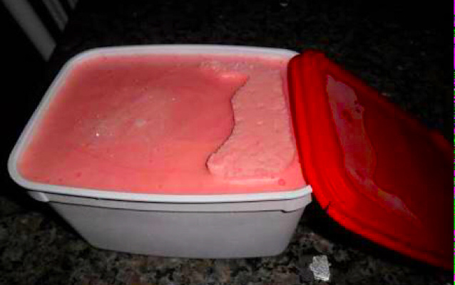 Sorvete caseiro