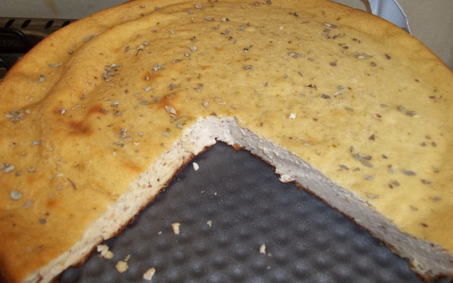 Torta de ricota com queijo coalho