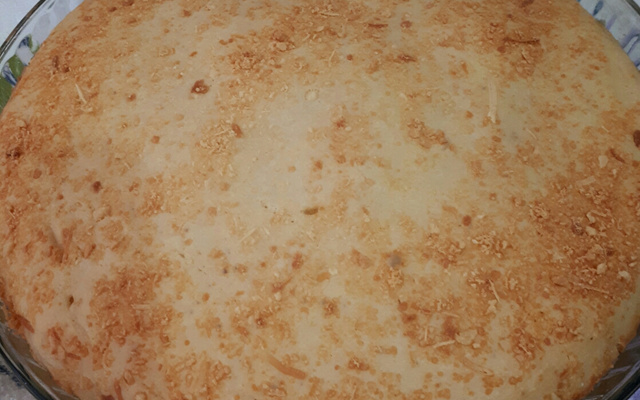 Torta de liquidificador com cerveja sem ovos