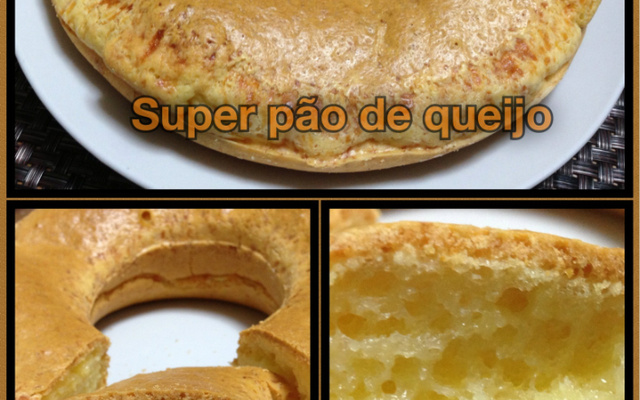 Super pão de queijo