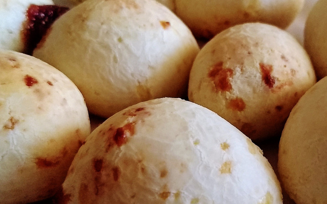 Pão de queijo (3 ingredientes)