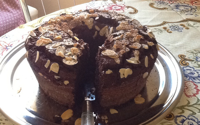 Bolo integral de cacau (sem leite)