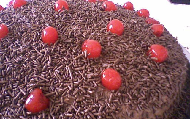 Bolo de aniversário da Renata