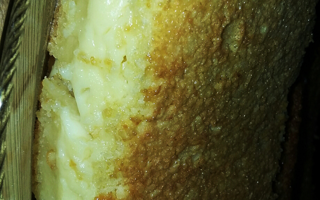 Bolo de fubá cremoso