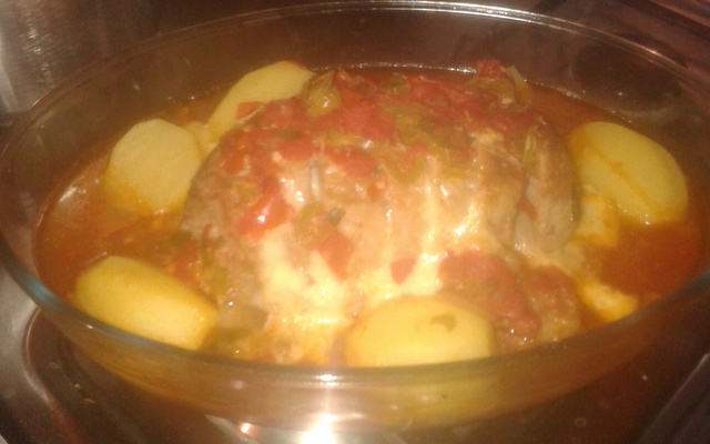 Lagarto recheado da minha Vovó