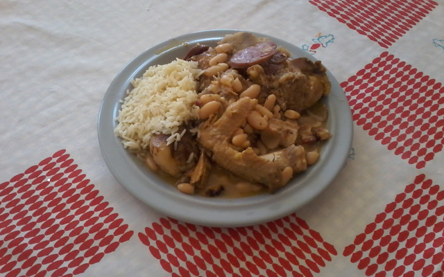 Cassoulet  de galopé à madeira