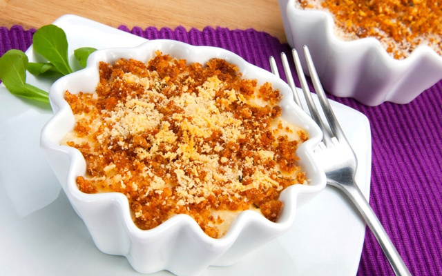 Escondidinho de fondue e carne Tirolez