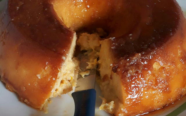 Pudim de milho verde