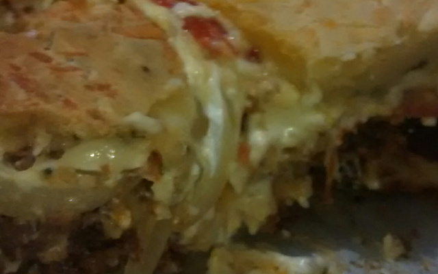 Torta salgada fácil com recheio de sardinha