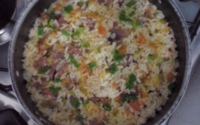 Arroz Carreteiro Gaúcho