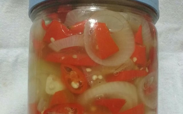 Conserva de pimenta dedo-de-moça