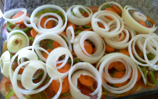 Filé de merluza de forno