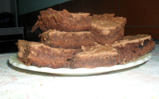 Brownie de chocolate e nozes