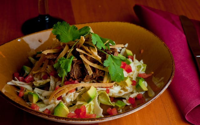 Salada Tex-Mex com Frango