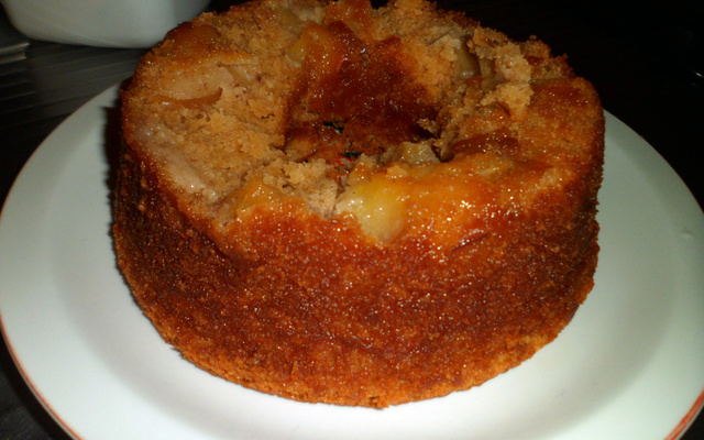 Bolo de maçã saudável