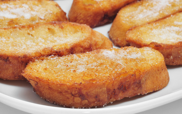 Rabanada de forno light