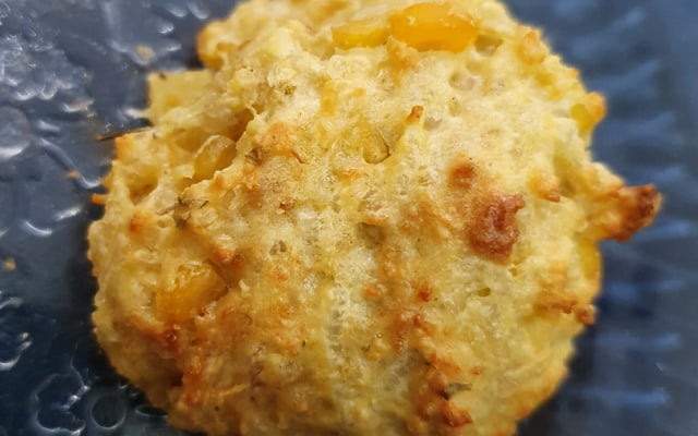 Bolinho de arroz na air fryer