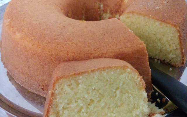 Bolo de laranja de liquidificador