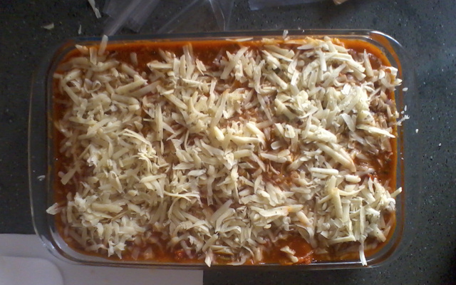 Lasanha de calabresa