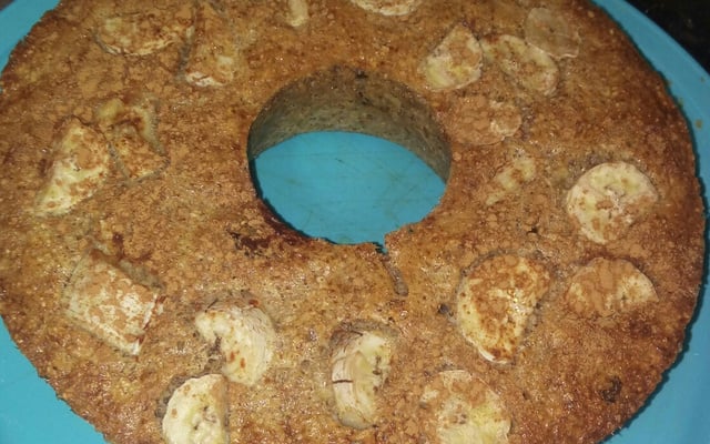 Bolo saudável de banana