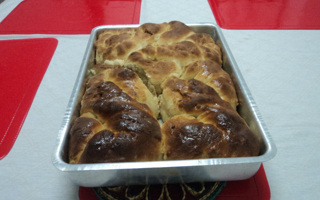 Pão de leite condensado