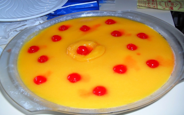 Mousse de pêssego