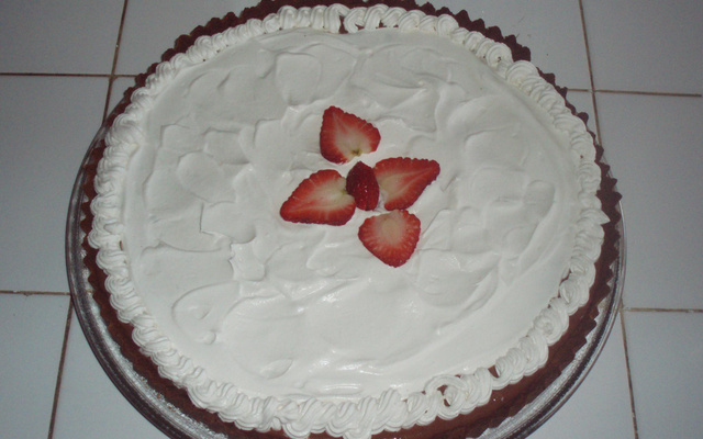 Torta mousse de chocolate americana