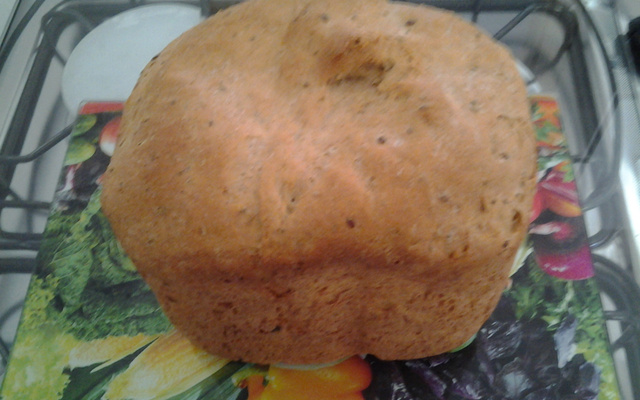 Pão de máquina com soro de leite