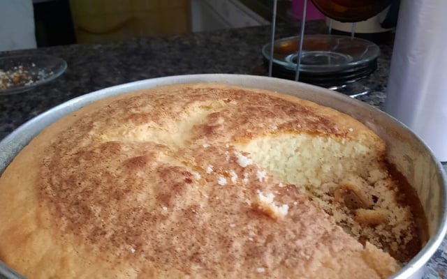 BOLO DE BAUNILHA SEM GLÚTEN E SEM LACTOSE