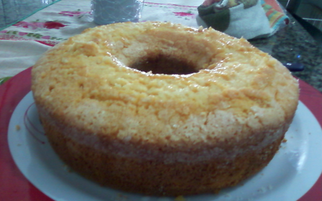 Bolo rápido de fubá