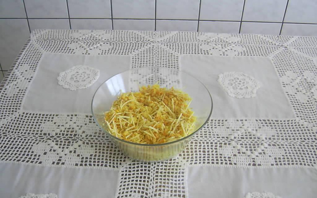 Farofa de filé de meluza