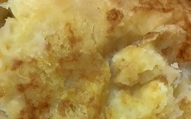 Purê de mandioca cremoso