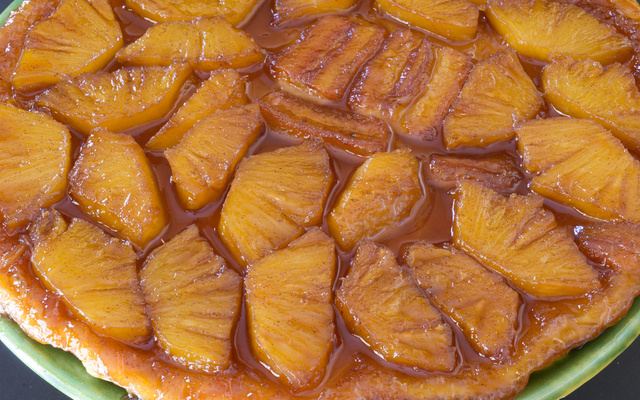 Torta de abacaxi cremosa