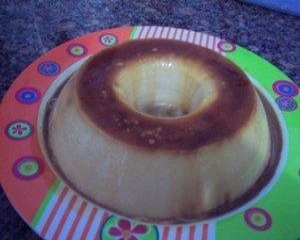 Flan de doce de leite