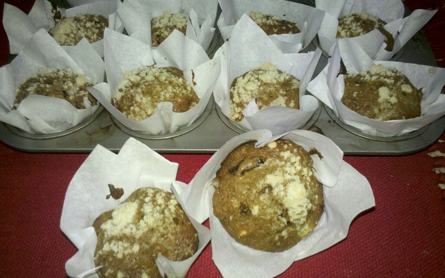 Muffins de banana