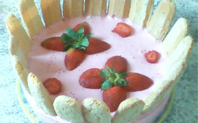 Torta de frutas vermelhas