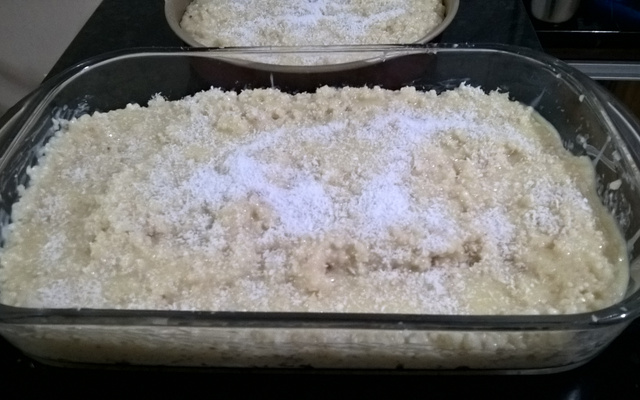 Bolo de tapioca tudo de bom