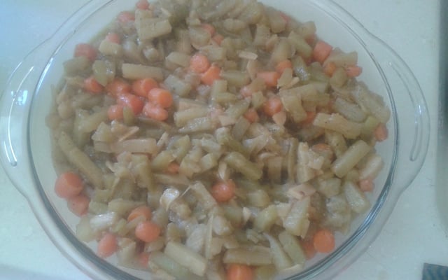 Refogado de Cenoura e Chuchu