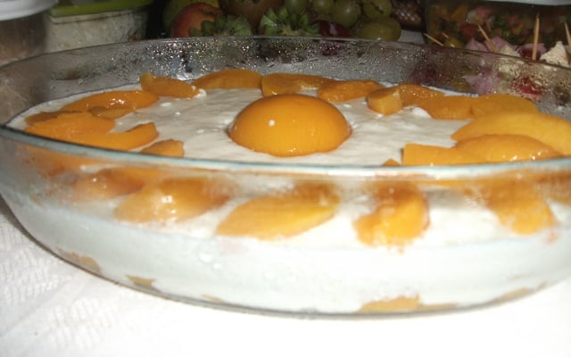 Rapidinho de pêssego