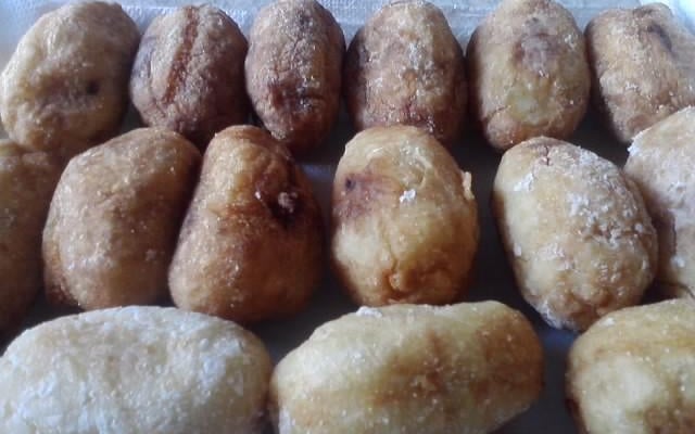 Bolinho de carne e batata