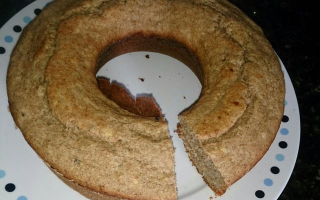 Bolo de banana fofinho