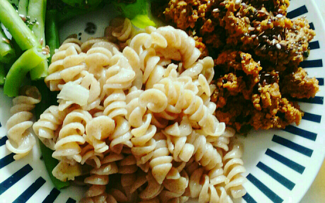 Macarronada de domingo fit