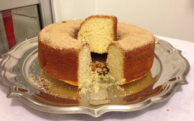 Bolo de laranja com iogurte do Vitor