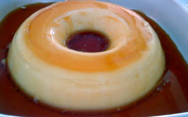 Pudim de maria-mole