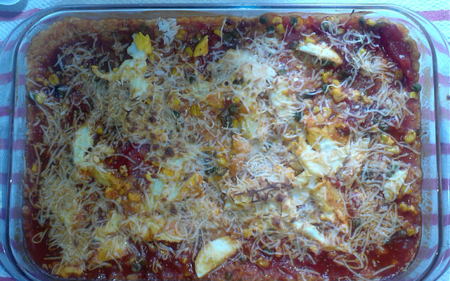 Arroz ao forno do Gutto